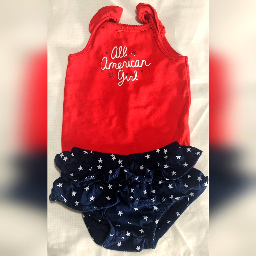 Carter's All American Girl Outfit